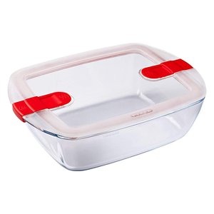 Récipient de stockage alimentaire Pyrex 1,1 L pour cuisson et réchauffement, modèle 7645 - Product Image 1