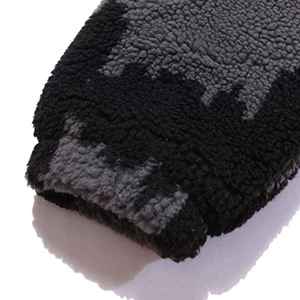 Sweat à capuche en polaire polaire à col montant pour homme, personnalisé OEM, broderie, manteau chaud en sherpa, fermeture éclair, pull en polaire - Product Image 4