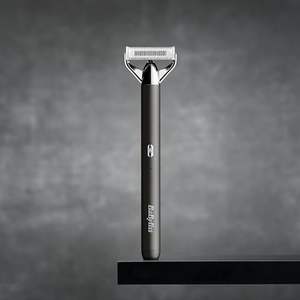 Afeitadora Eléctrica Inalámbrica Impermeable con Cuchilla Única Afilada para Barba y Patillas, Cabezal Flexible y Guías de Peine, Tecnología Alemana - Product Image 1