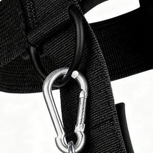 Arnés de Cuello de Lana para Levantamiento de Pesas, Correa Ajustable Antideslizante para Fortalecer el Cuello y la Parte Superior de la Espalda, para Gimnasio y Fitness - Product Image 2