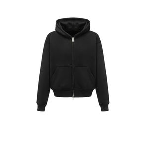 Venta al por mayor 100% sudaderas con capucha de algodón con 3D bordado Stonewash patrón sólido Impresión digital logotipo frontal ajuste suelto - Product Image 3