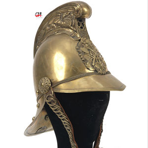 Calvin Artesanías "Latón Antiguo Vintage Bombero Casco Antiguo Británico Bombero Regalo Casco por Calvin artesanía - Product Image 1
