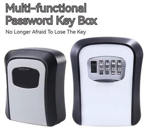 Caja de Seguridad con Llave JXD - Construcción de Metal y ABS, 4 Combinaciones de Candado, Montable en Pared, Logotipo Personalizado, Almacenamiento para el Hogar, Certificación ISO/CE - Product Image 5