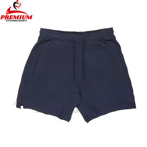 Logo personnalisé genou court quart hommes été séchage rapide polaire pantalons de sport décontractés vêtements de course vêtements de rue pantalons courts - Product Image 5