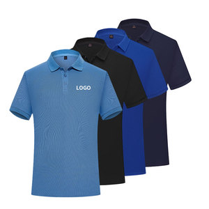 Venta al por mayor de camisetas de algodón lisas en blanco con impresión de logotipo personalizado diseño adultos niños hombres Camiseta polo para hombres - Product Image 2