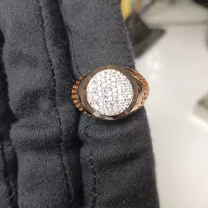 แหวนเพชรโมอิสสำหรับตรวจสอบตรวจสอบเครื่องทดสอบเพชรทรงสี่เหลี่ยมดูหรูหรา - Product Image 2