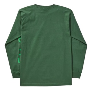 Camiseta de Hombre 100% Algodón Tejido, Ecológica, Transpirable, de Alta Calidad, Personalizada, Cuello Redondo, Manga Larga, Corte Ajustado, Estampada, 180g - Product Image 4