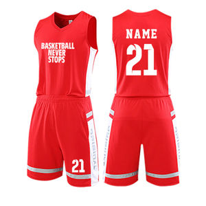 Camiseta de baloncesto personalizada para hombre/mujer/joven, camiseta de baloncesto con diseño de sublimación completo, nombre del equipo/Número a rayas, chaleco para exteriores - Product Image 3