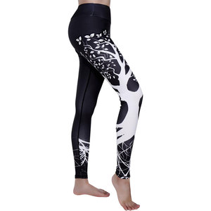 Cintura alta 2025 personalizado último diseño colorido mujeres fitness desgaste Leggings gimnasio desgaste sublimado impreso Yoga Leggings - Product Image 2