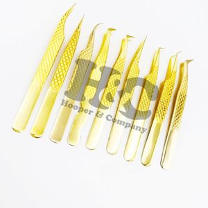 แหนบต่อขนตาสแตนเลสแหนบปลายแหลมและกรรไกรโลโก้อย่างยั่งยืน - Product Image 6