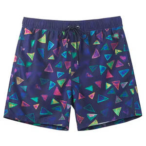 กางเกงขาสั้นวิ่งออกกำลังกายสำหรับผู้ชายกางเกงผ้าฝ้ายลายพิมพ์ซับลิเมตสั้นสำหรับฤดูร้อน2024 - Product Image 1