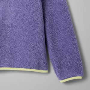 Sudadera de Forro Polar con Diseño Acogedor y Logotipo Personalizado, Mangas Largas, Ropa Moderna para Niños, Material Transpirable y Cómodo con Botones - Product Image 4