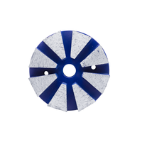 Disque abrasif à liant métallique efficace de 3 pouces Outils de meulage personnalisés OEM pour béton et terrazzo