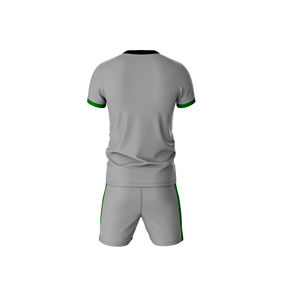 Service OEM, conception personnalisée d'uniformes de rugby, respirants, à séchage rapide, antibactériens, coupe-vent, col montant, maillots, shorts, ensembles d'uniformes - Product Image 2