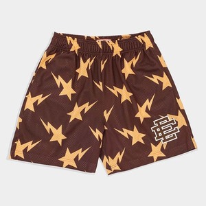 y2k Streetwear Men Summer Beach <b>Shorts</b> <b>Zip</b> <b>Pocket</b> Drawstring Elastic Waist Sweat <b>Shorts</b> Men Oversized Quick Drying Sweat <b>Shorts</b> - Product Image 4