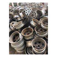 Déchets de roues en aluminium de qualité supérieure avec 99 % d'aluminium, prix réduit pour les opérations de recyclage des métaux et services OEM/ODM