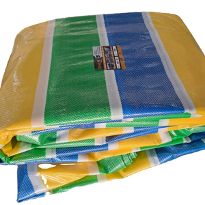 Lona de HDPE superfuerte multicolor, tela de malla impermeable tratada con UV, resistente al desgarro con estilo liso - Product Image 1