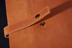 Housse en cuir pleine fleur portable durable de qualité supérieure Look vintage pour bureau et voyage Utilisation GLS-0208 - Product Image 6