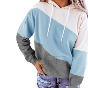 Sudadera con capucha térmica de punto personalizado de alta calidad para mujer, sudadera cálida de algodón para invierno, sudaderas con capucha para mujer - Product Image 2