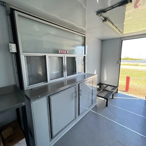 Remolque de camión de comida móvil de concesión cerrada totalmente equipada de calidad a la venta - Product Image 1