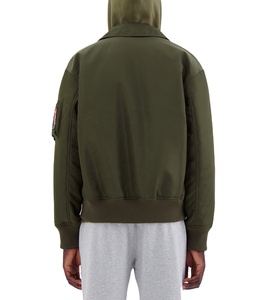 OEM High Quality <b>Baseball</b> <b>Bomber</b> <b>Jacket</b> with High Street Embroidery Waterproof & Reversible Multiple Pockets for Winter - Product Image 6