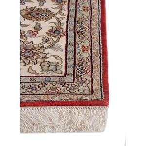 Tapisseries en soie nouées à la main Gulmarg Rouge & Orange Pae-5701 Tapis Produit artisanal de luxe - Product Image 4