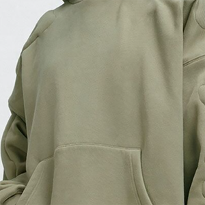 Vêtements personnalisés en gros Pull à capuche en relief 3D Sweat à capuche lourd 500gsm pour hommes Sweat à capuche surdimensionné Sweats à capuche pour hommes - Product Image 3