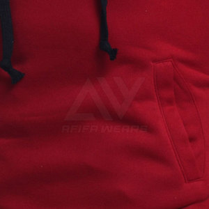 เสื้อฮู้ดดี้ผู้ชายแบบสั่งทำ ผ้าฝ้าย 100% สีพื้นสำหรับฤดูหนาว สวมใส่สบาย อุ่น ระบายอากาศได้ดี ผ้าหนัก 350 กรัม ไม่บุซับใน - Product Image 3