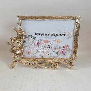 Chic Home Decor and <b>Gifting</b> Elegance Stylish Square Metal <b>Photo</b> <b>Frame</b> with Contemporary Flair - Product Image 5