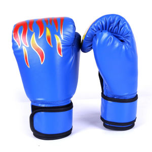 Suministro directo de fábrica Precio barato Entrenamiento profesional Guantes de boxeo Diseño impreso personalizado Deportes Boxeo Guantes DE LUCHA - Product Image 3