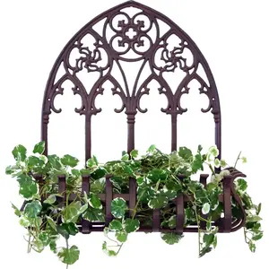 Modern Design Metal Luxury Design Planter Iron Wall Hanging Hanging Orchid Frame Living Room Wall Flower Basket