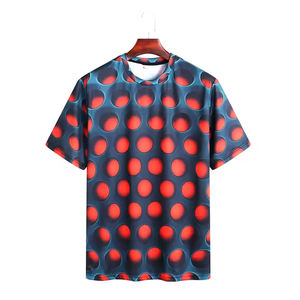 Logo personnalisé vierge sublimation grande taille t-shirt surdimensionné hommes motif solide 100% coton respirant - Product Image 4