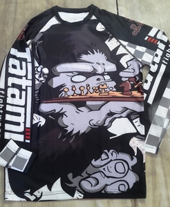 Conception OEM de haute qualité Respirant Rash Guard Sublimation - Product Image 1