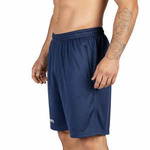 Shorts de jogging décontractés pour hommes, nouveau design, haute qualité, impression de logo personnalisée, respirant, séchage rapide, polyester/coton - Product Image 3