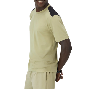 Camiseta de Manga Corta con Cuello Redondo para Hombre, Venta al por Mayor, Logotipo Personalizado, Camiseta Deportiva para Gimnasio, Camiseta de Manga Corta con Cuello Redondo de Corte Regular para Hombre - Product Image 5