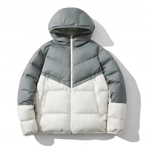 Vente en gros 2027 – Doudoune matelassée décontractée en nylon de haute qualité pour homme, avec logo personnalisé, idéale pour l'hiver et les activités de plein air - Product Image 4
