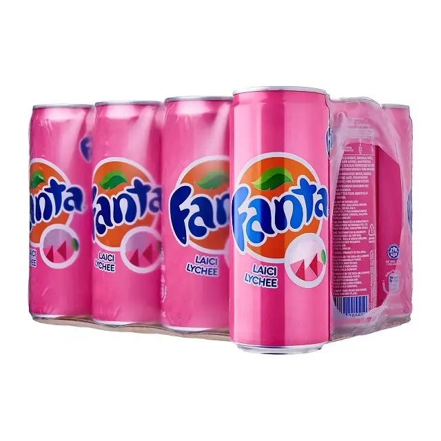 Hot selling Original Fanta 250ml Fanta Fizzy Drink Mixed Selection Pack 355ml x Soft carbonated Drinks Ready to Export