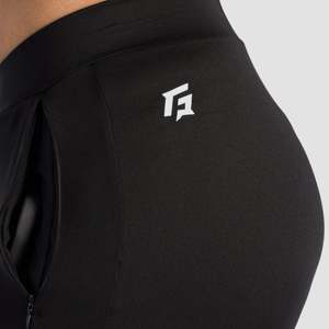 Pantalon de jogging taille haute Tone Tech en noir - Product Image 5