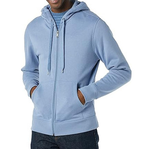 Sweat-shirts et pulls à capuche pour hommes en coton 100% de haute qualité, personnalisables avec logo, col rond, respirants - Product Image 2