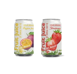 Prodotti all'ingrosso succhi di frutta sapore originale fornitore di succhi di frutta bevande in scatola in scatola 330ml prezzo ragionevole