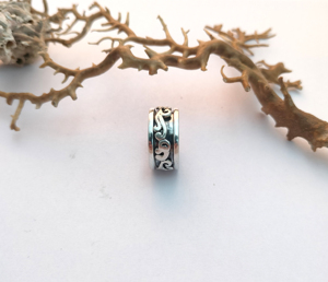 Minimalistic 925 Sterling Silver <b>Plain</b> Handcrafted <b>Rings</b> Fashionable Jewelry for Women Cute Girls for Weddings Parties Wholesale - Product Image 4
