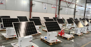 Kit solaire pour caméra HiTOP, système de vidéosurveillance multi-applications, compatible avec batterie au lithium pour les chantiers - Product Image 5