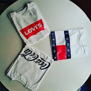 Ropa de gran tamaño para hombre, camiseta 100 algodón, ropa de calle Hip Hop, camisetas Vintage con logotipo personalizado en blanco - Product Image 2