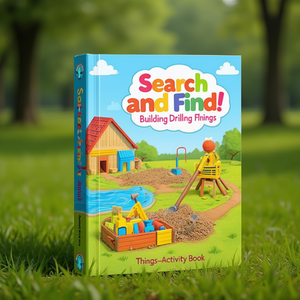 Search and Find! Building Drilling Things-Activity <b>Book</b> - Product Image 3