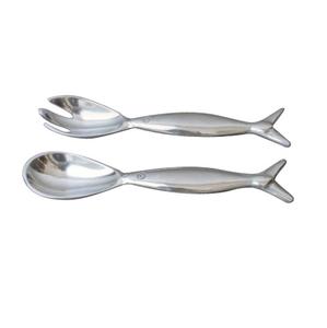 Service à salade de luxe de qualité Export, finition miroir, grande taille, personnalisé, conçu pour les Restaurants, serveur à salade royale - Product Image 2