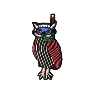Copper Hand Embroidery High Quality Designer Patches for Clothing Brooches and <b>Jeans</b>-OEM Service & Customizable Size - Product Image 4