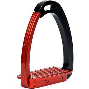 Matériau solide Fournitures d'équitation Offset Flexible Rainbow Gloss Étriers de sécurité Antidérapant Protection de la cheville Équestre - Product Image 6