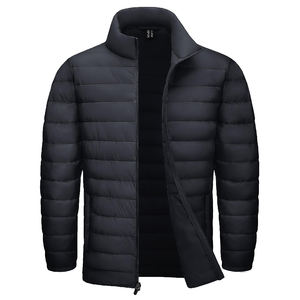 Veste matelassée à bulles pour homme avec logo personnalisé OEM, veste d'hiver chaude, veste en duvet pour homme, respirante, fabriquée au Pakistan - Product Image 1