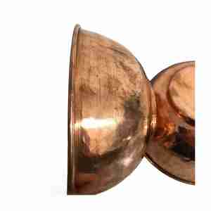 Soporte de metal para tazón de mezcla de olla de cobre de 2 litros de alta calidad para acampar Exportado India Cuenco de cobre de nueva apariencia a un precio razonable - Product Image 6