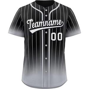 Camiseta de Softbol Personalizada OEM, Uniforme de Venta Caliente, Logotipo Bordado por Sublimación, Softbol de Talla Grande Estampado - Product Image 2